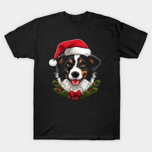 Border Collie Christmas T-Shirt